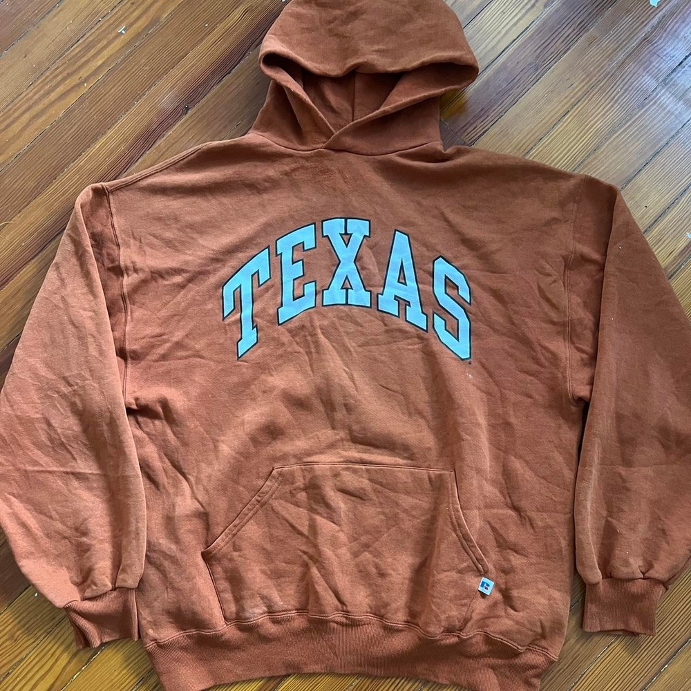 1990s Russel Athletics Texas Longhorns University hoodie size XL